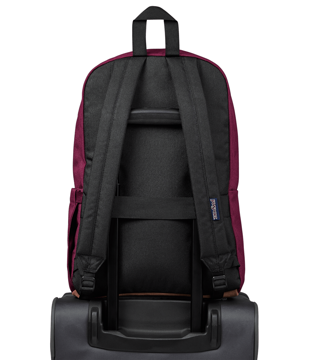 Jansport Right Pack Sleek Cherry Lacquer - Back