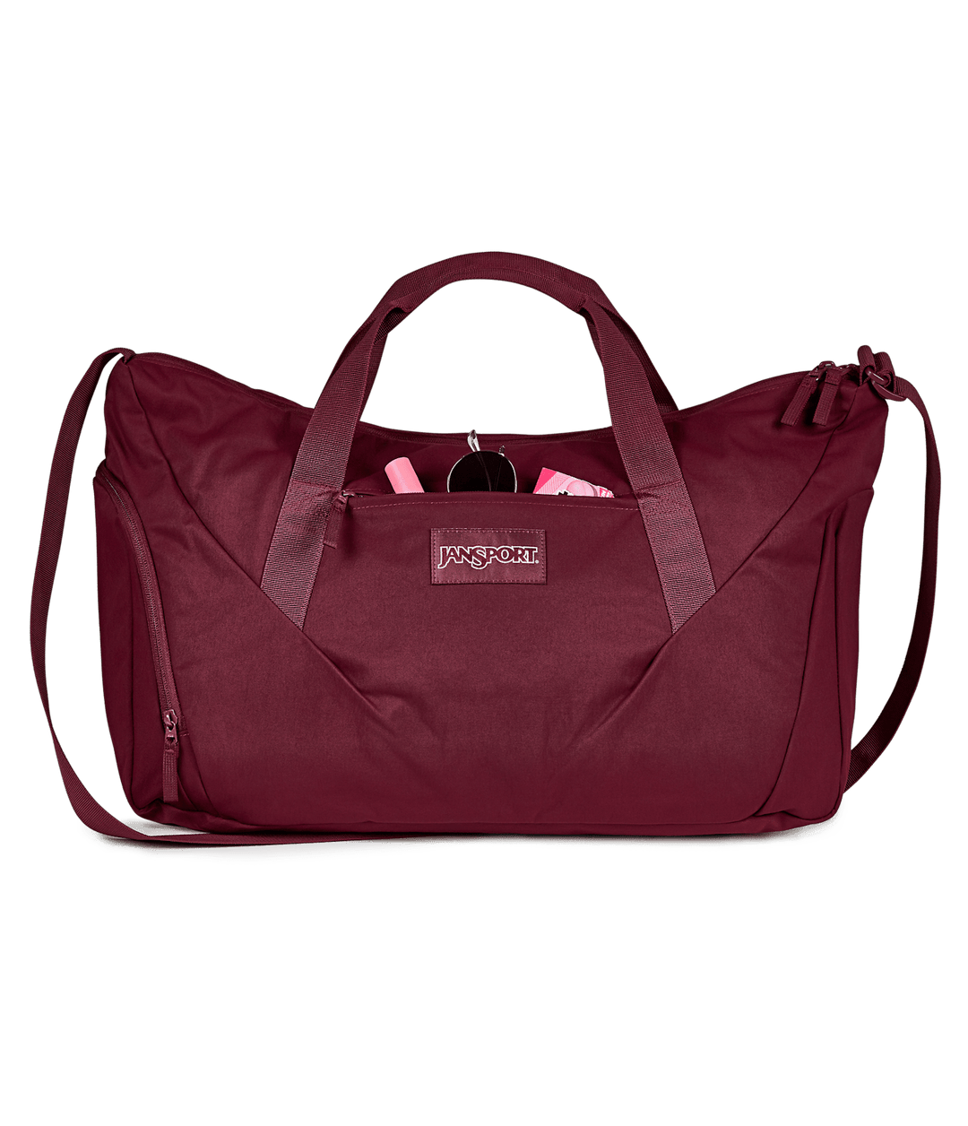 Jansport Recharge Gym Large Cherry Lacquer - Det3