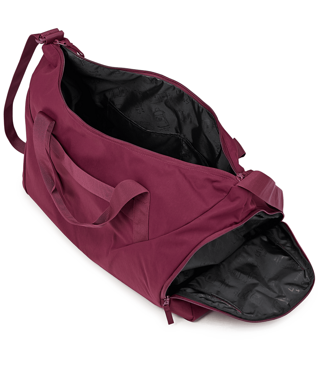 Jansport Recharge Gym Large Cherry Lacquer - Interior