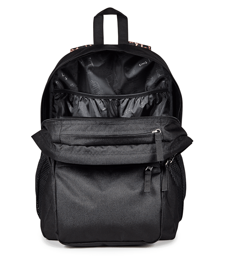 Jansport Big Plans Black/tan - Interior