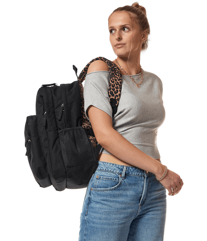 Jansport Big Plans Black/tan - Model