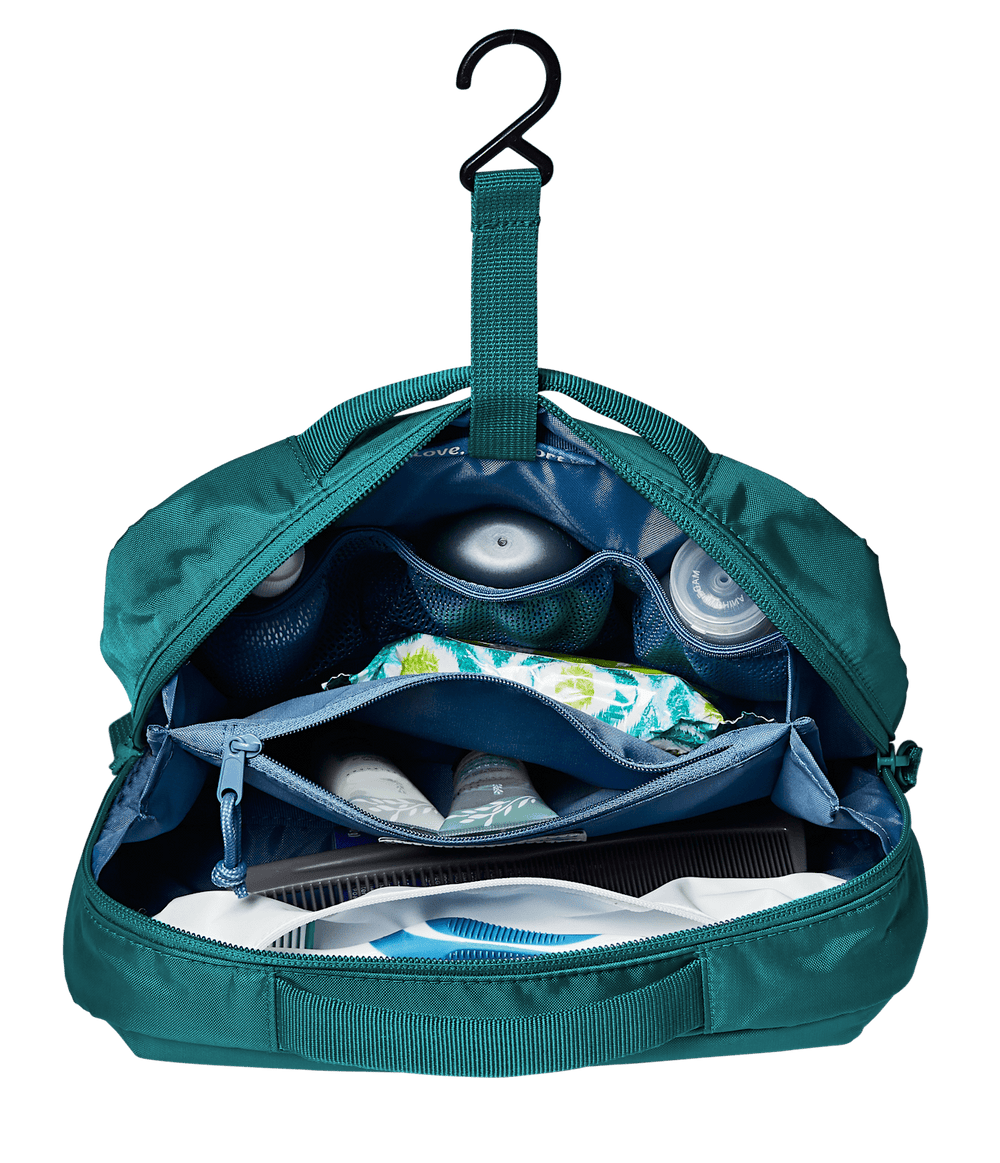 Jansport Good Latitude Toiletry Emerald Pool - Det3