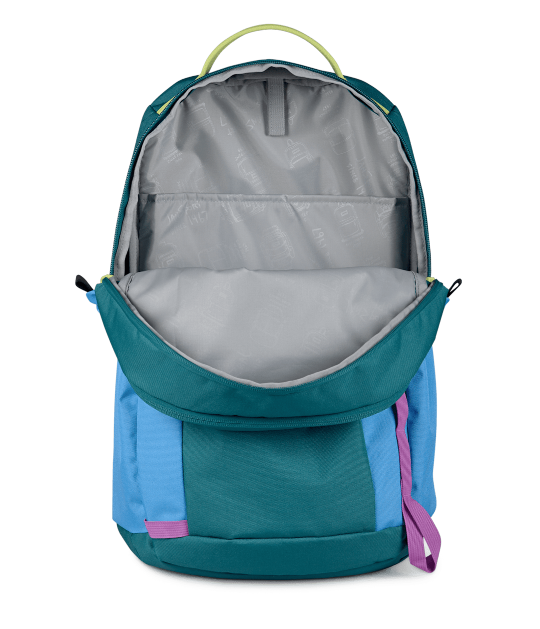 Jansport All Around Pack 26l Emerald Pool - Interior