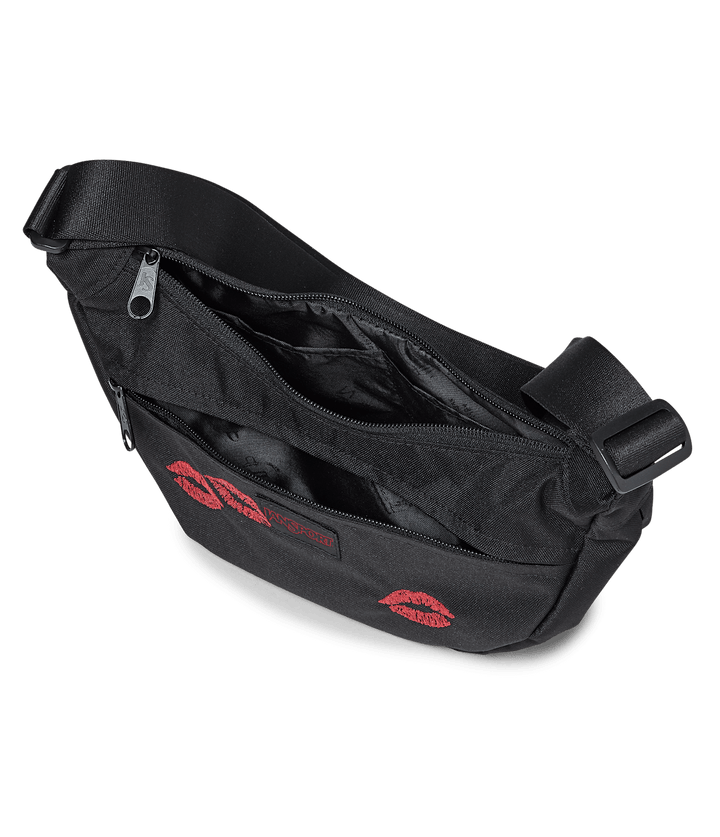 Jansport Unphased Small Fx Kisses Emb Black - Interior