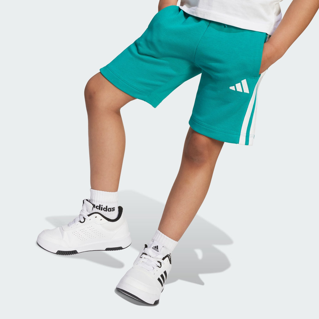 ADIDAS NIÑO SHORT LK 3S FT SH 220 PURTEA/WHITE