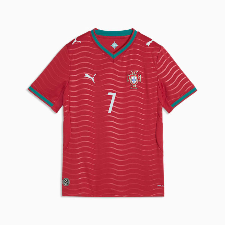 PUMA NIÑO TSHIRT FPF HOME REPLICA JR. RONALDO RED