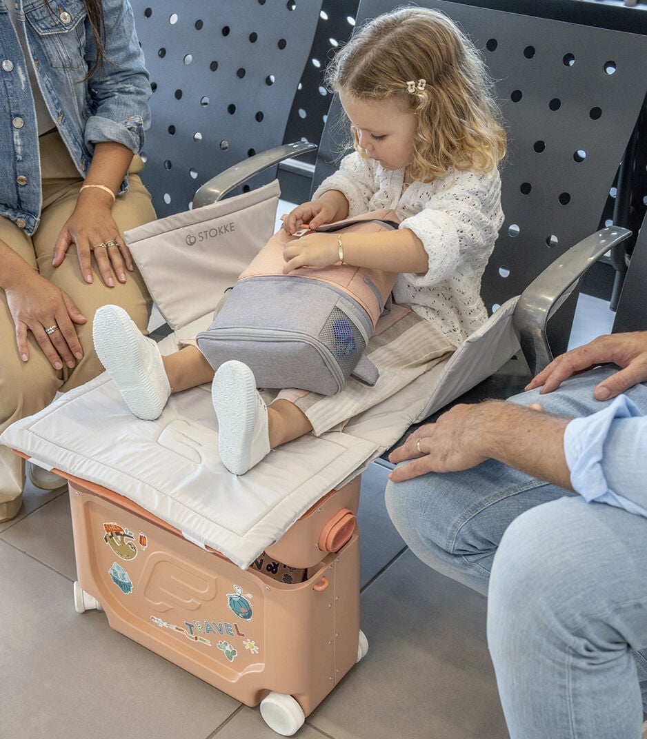 Stokke Maleta Jetkids Bedbox V4 Coral Pink