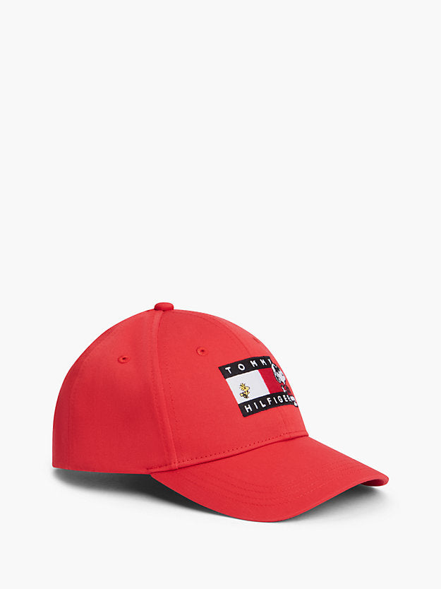 TOMMY HILFIGER GORRA PEANUTS FLAG LOGO RED GLARE