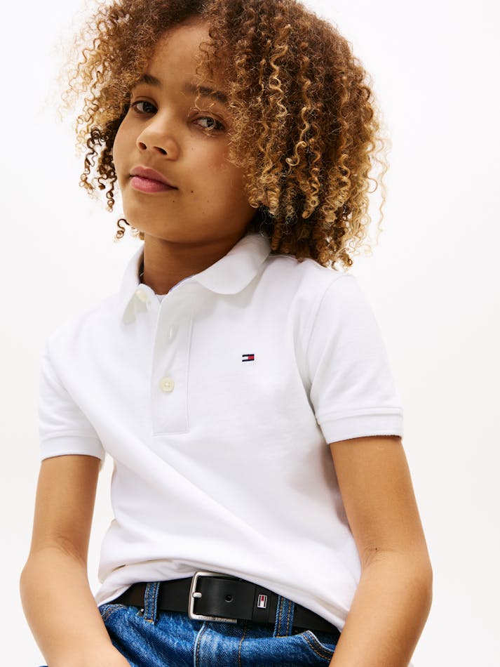 TOMMY HILFIGER NIÑO POLO BRIGHT WHITE