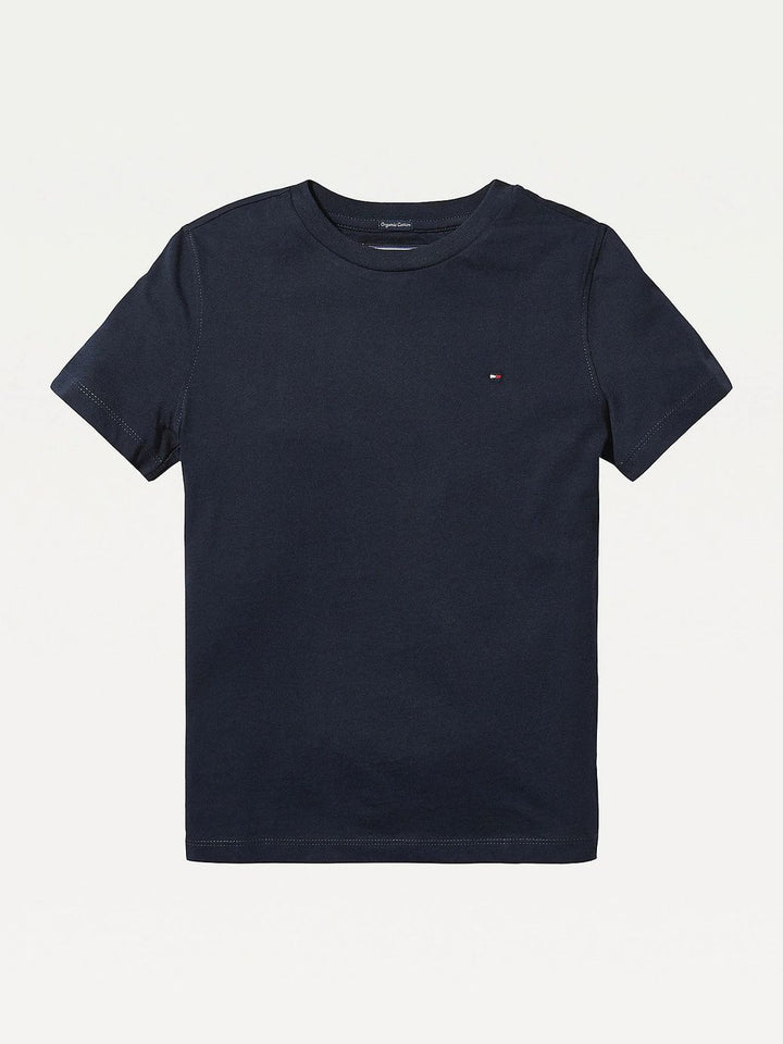 TOMMY HILFIGER NIÑO TSHIRT BASIC CN KNIT SKY CAPTAIN