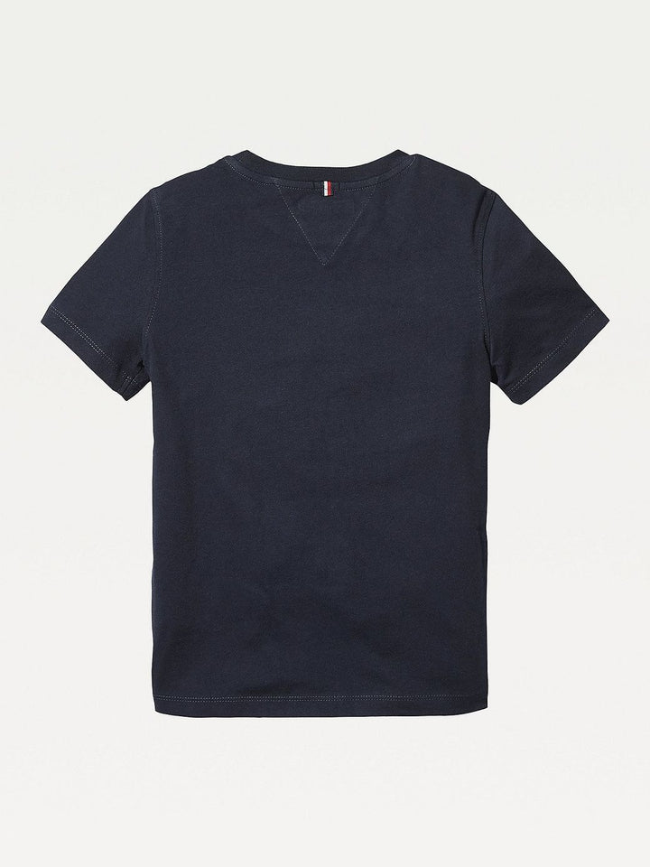 TOMMY HILFIGER NIÑO TSHIRT BASIC CN KNIT SKY CAPTAIN