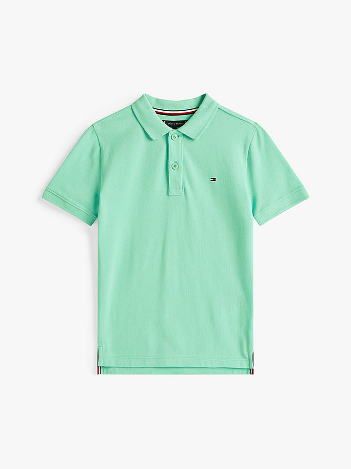 TOMMY HILFIGER NIÑO POLO FLAG MENTHOL