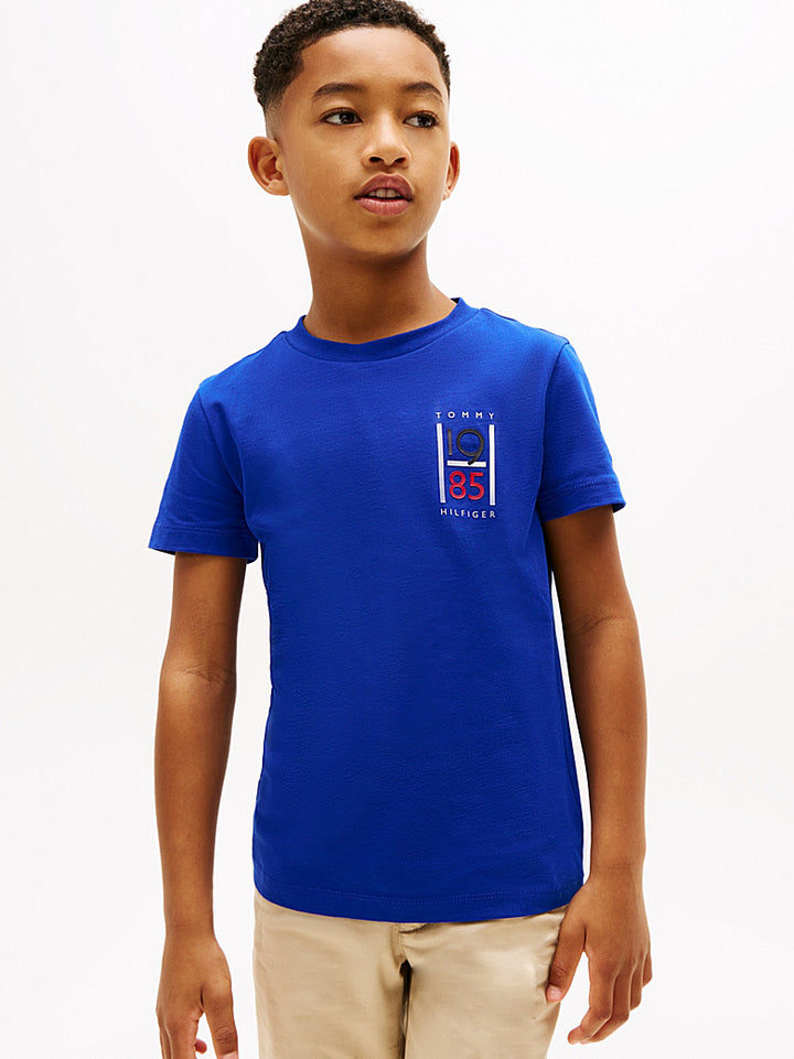 TOMMY HILFIGER NIÑO TSHIRT TH GRAPHIC REG WEDGE BLUE