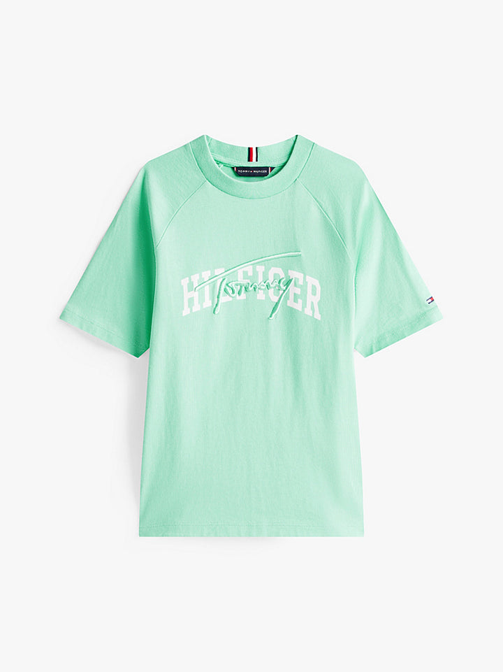 TOMMY HILFIGER NIÑO TSHIRT MIXED GRAPHIC MENTHOL