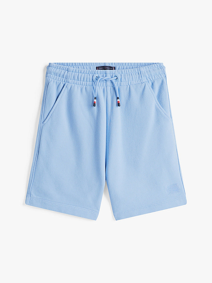 TOMMY HILFIGER NIÑO SHORT TONAL FLAG CLOUDY BLUE