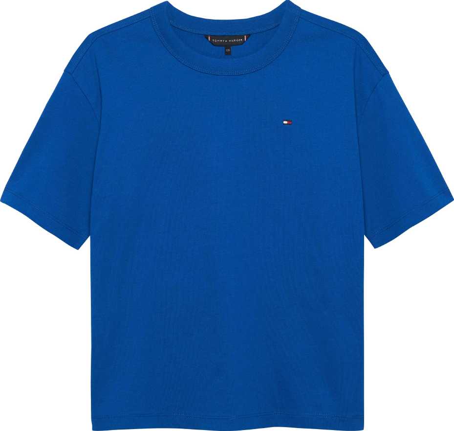 Tommy Hilfiger Tshirt Camp Print M/C Vibrant Indigo para Niño