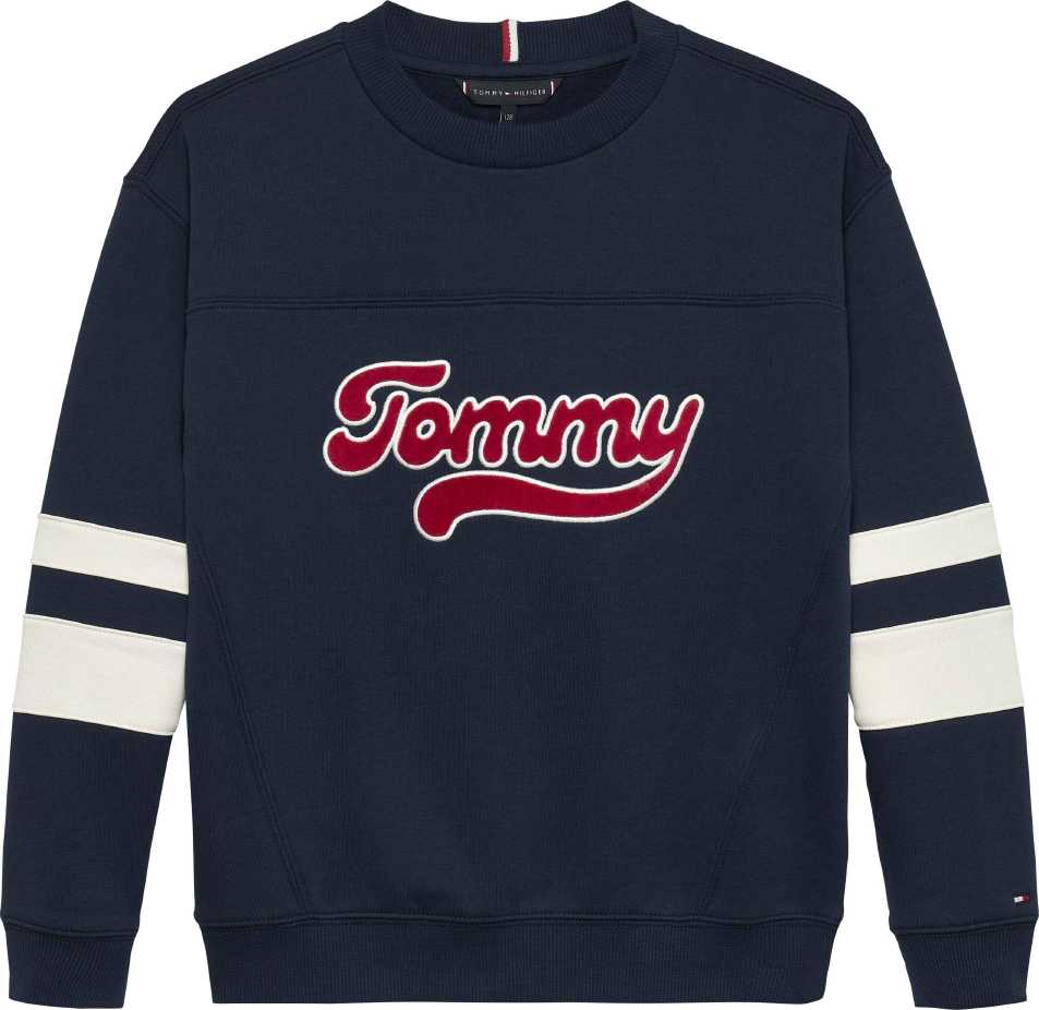 Tommy Hilfiger Abrigo Varsity Colourblock Dark Night Navy para Niño