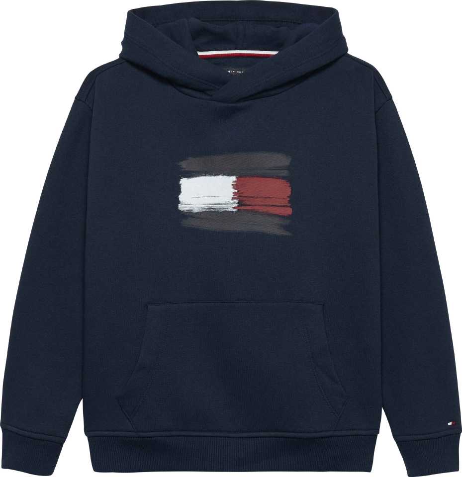 Tommy Hilfiger Abrigo Flag Dark Night Navy para Niño