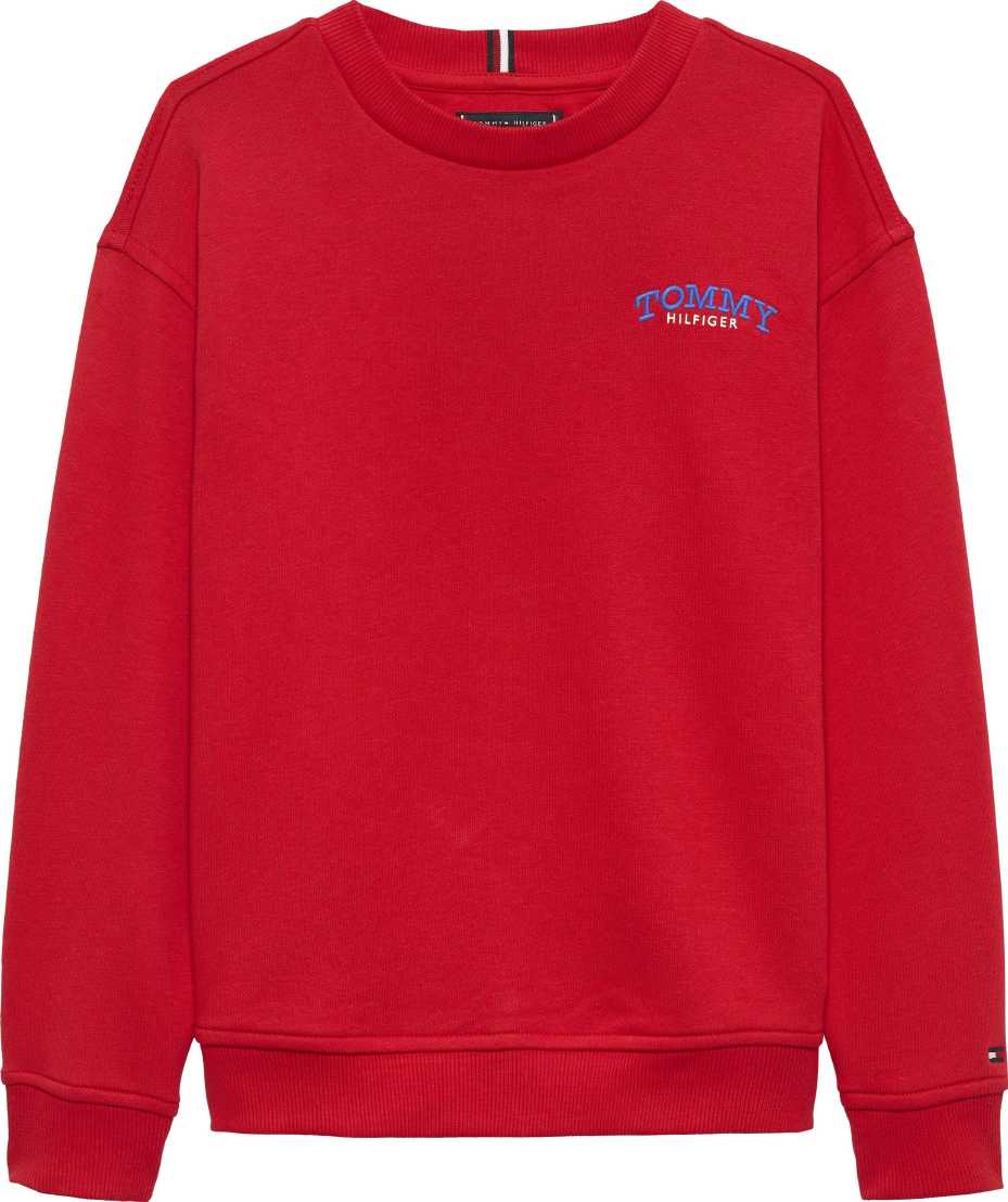 Tommy Hilfiger Abrigo Monotype Graphic Swe Rapid Red para Niño