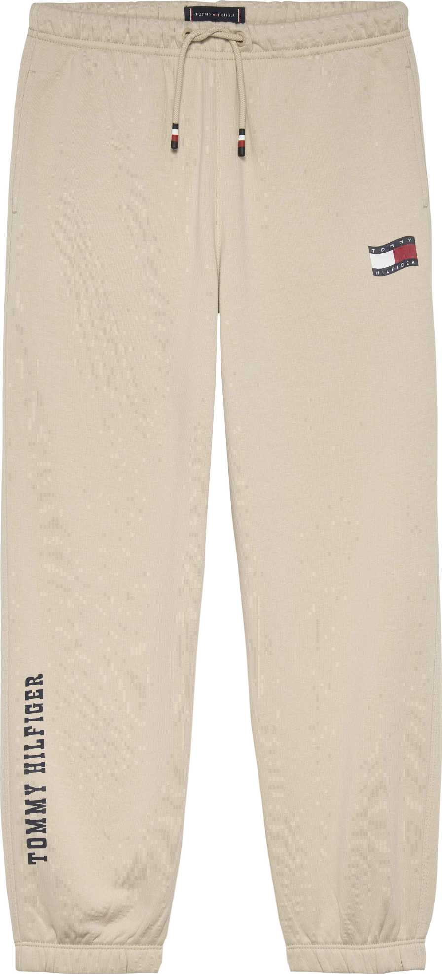 Tommy Hilfiger Pantalon Wavy Flag Sweat Classic Beige para Niño