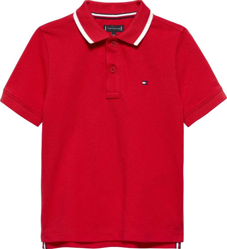 Tommy Hilfiger Polo Lb Take It Easy Grap Rapid Red para Niño