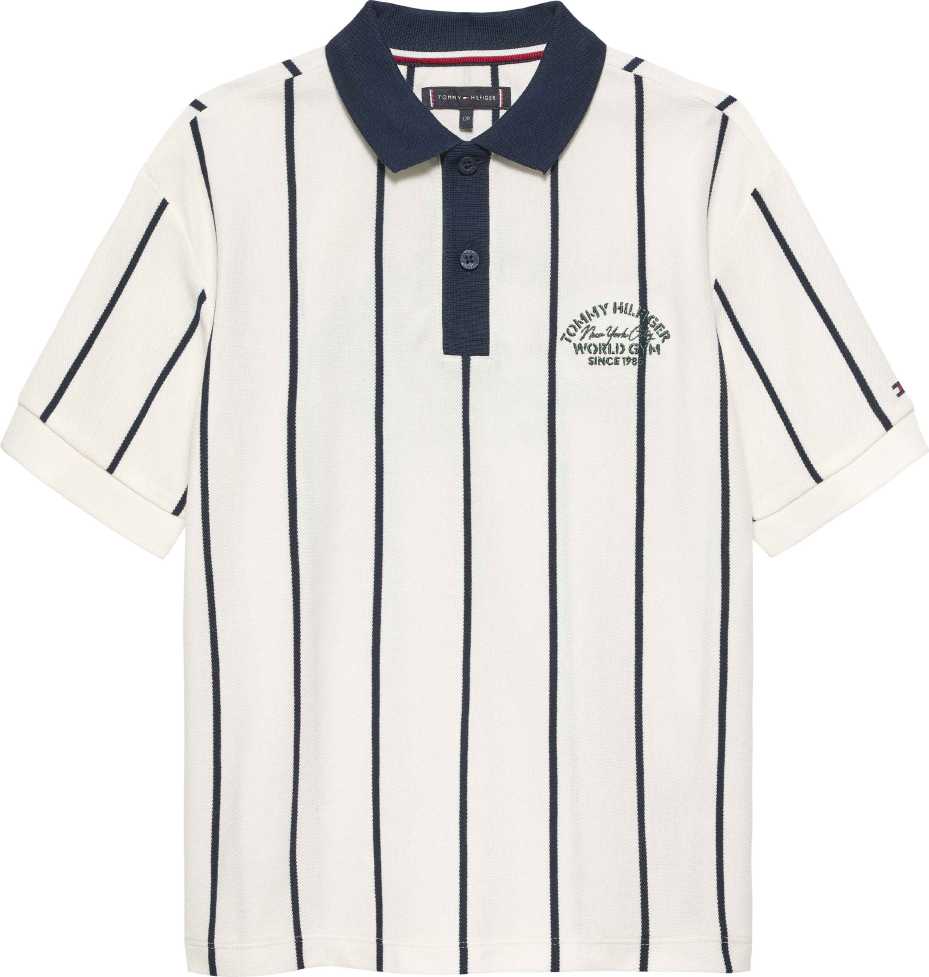 Tommy Hilfiger Polo Ancient White para Niño