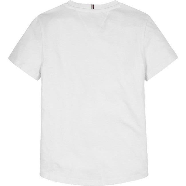 TOMMY HILFIGUER NIÑA TSHIRT HILFIGER 1985 WHITE