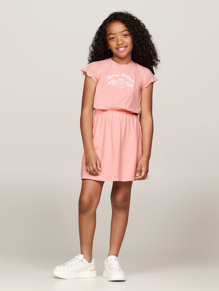 TOMMY HILFIGER NIÑA VESTIDO SOFT ROSE
