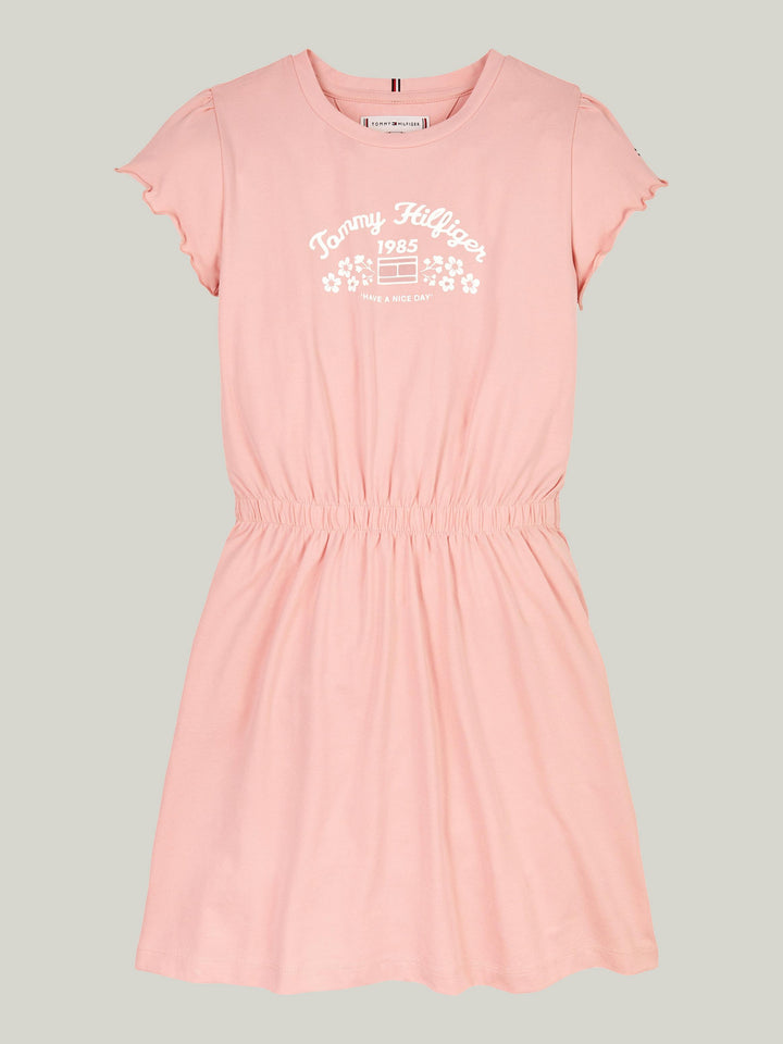 TOMMY HILFIGER NIÑA VESTIDO SOFT ROSE