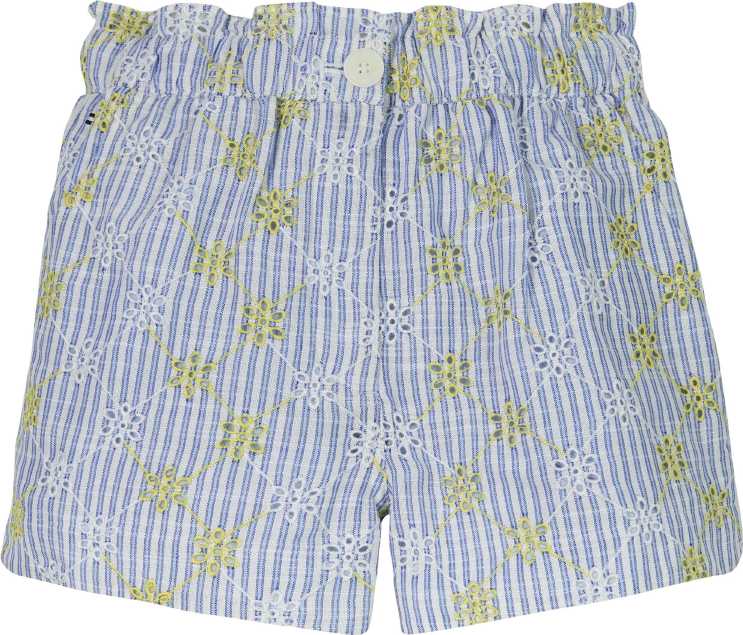 Tommy Hilfiger Short Broderie Anglaise Breezy Blue Aop para Niña