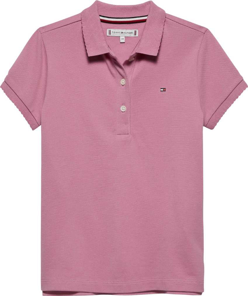 Tommy Hilfiger Polo Im Essential M/C Mystic Pink para Niña