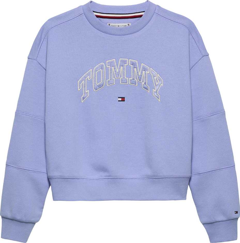 Tommy Hilfiger Abrigo Varsity Vintage Iris para Niña