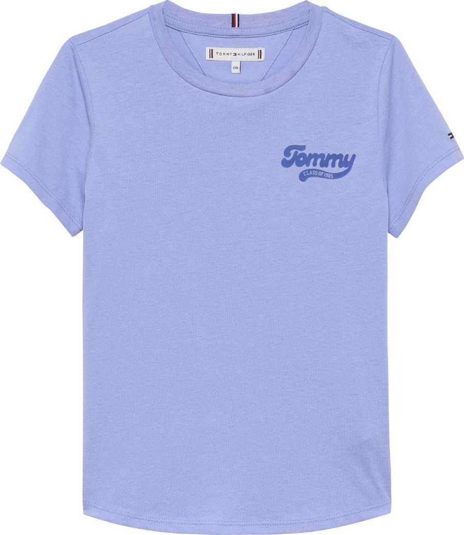 Tommy Hilfiger Tshirt Graphic Flock M/C Vintage Iris para Bebé Niña