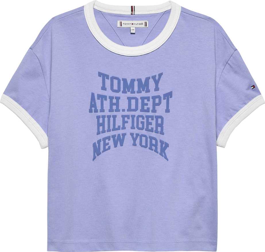 Tommy Hilfiger Tshirt Athletic Graphic M/C Vintage Iris para Niña