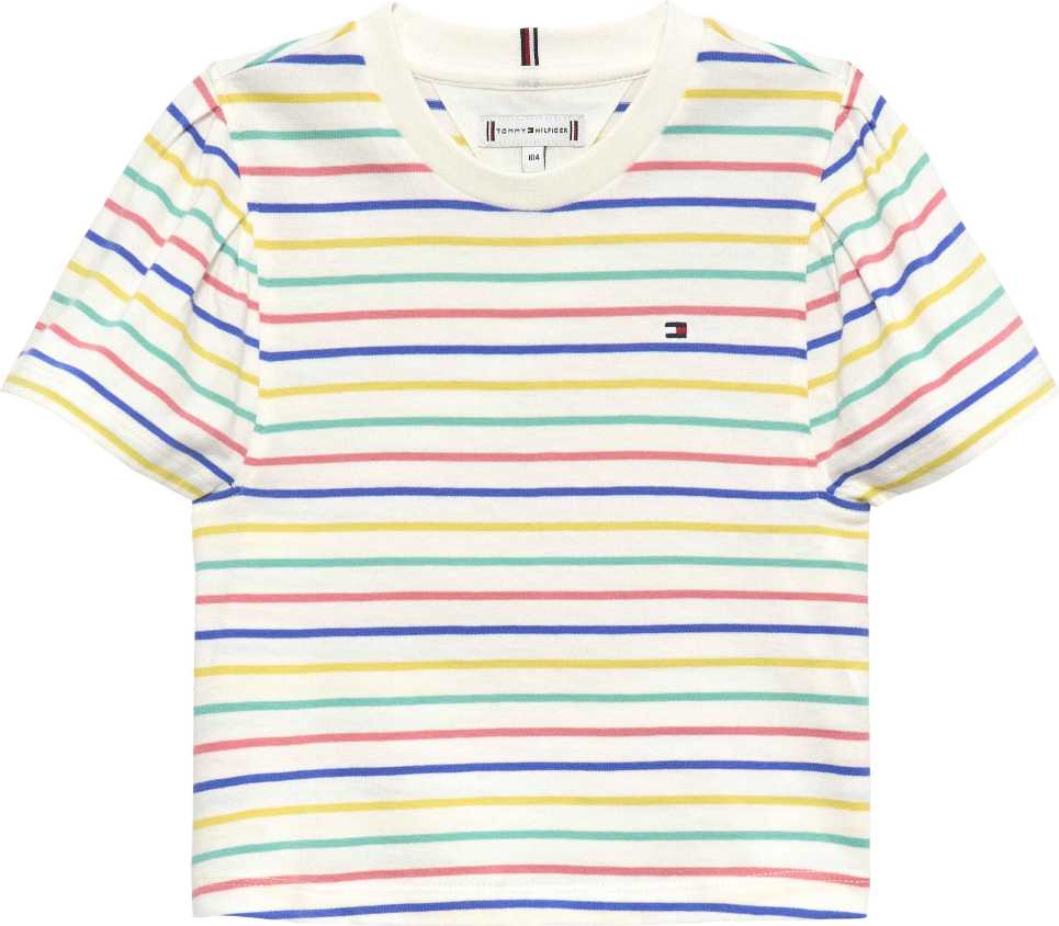 Tommy Hilfiger Tshirt Lg Stripes Ancient White Stripes para Niña