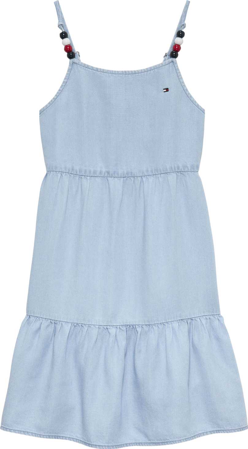 Tommy Hilfiger Vestido Tencel Strap Denim para Niña