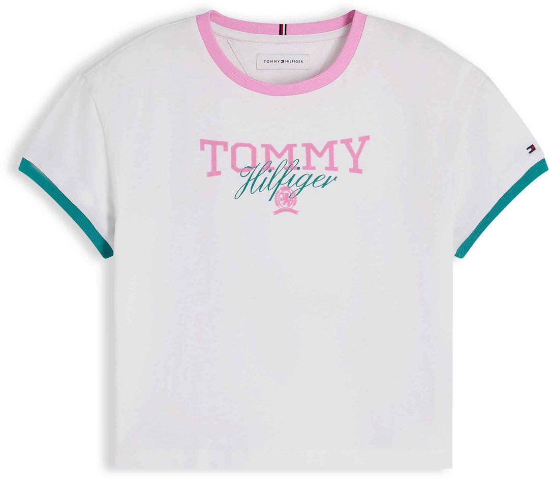 Tommy Hilfiger Tshirt M/C White para Niña
