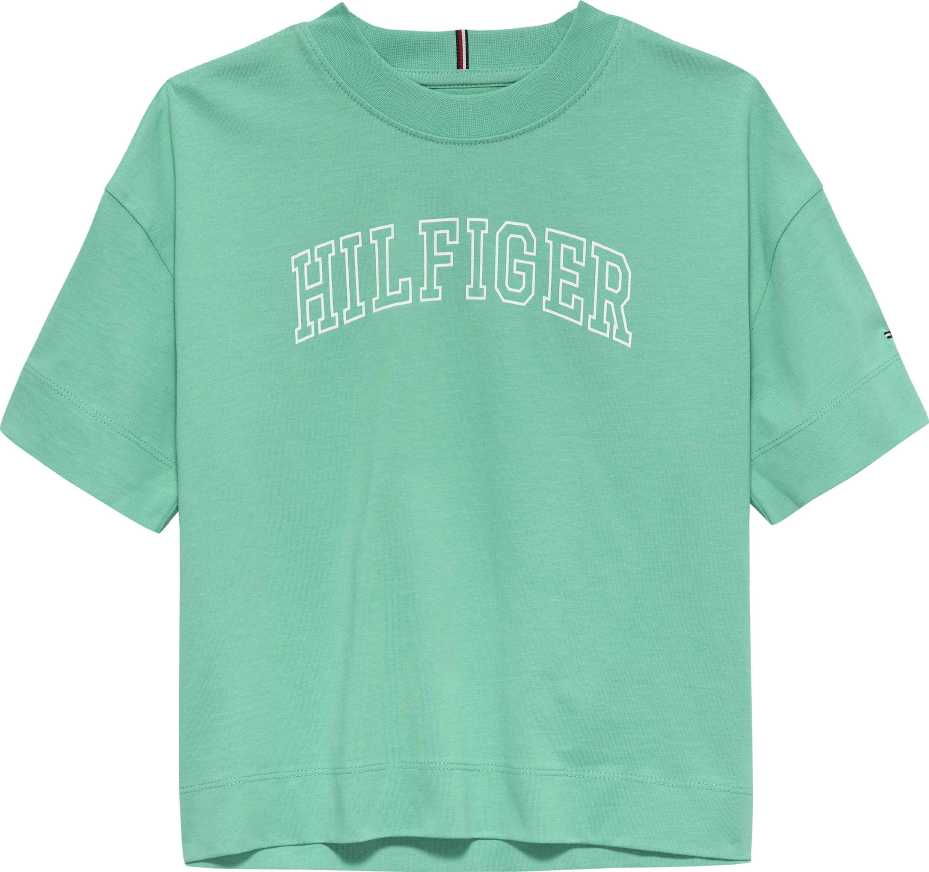 Tommy Hilfiger Tshirt Varsity Ss Tropical Tide para Niña