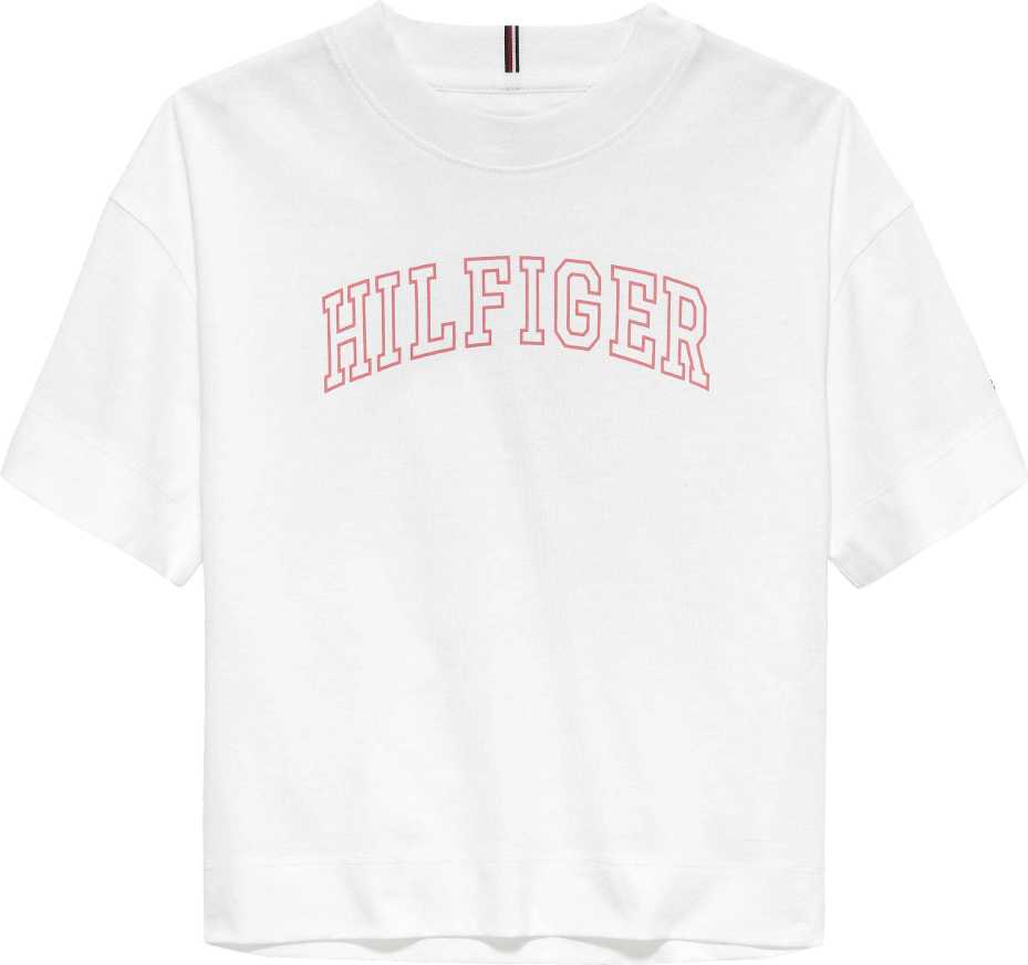 Tommy Hilfiger Tshirt Varsity Ss White para Niña