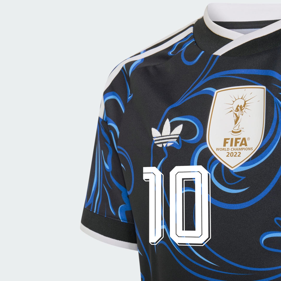 ADIDAS NIÑO TSHIRT AFA 10 BLUE/WHITE