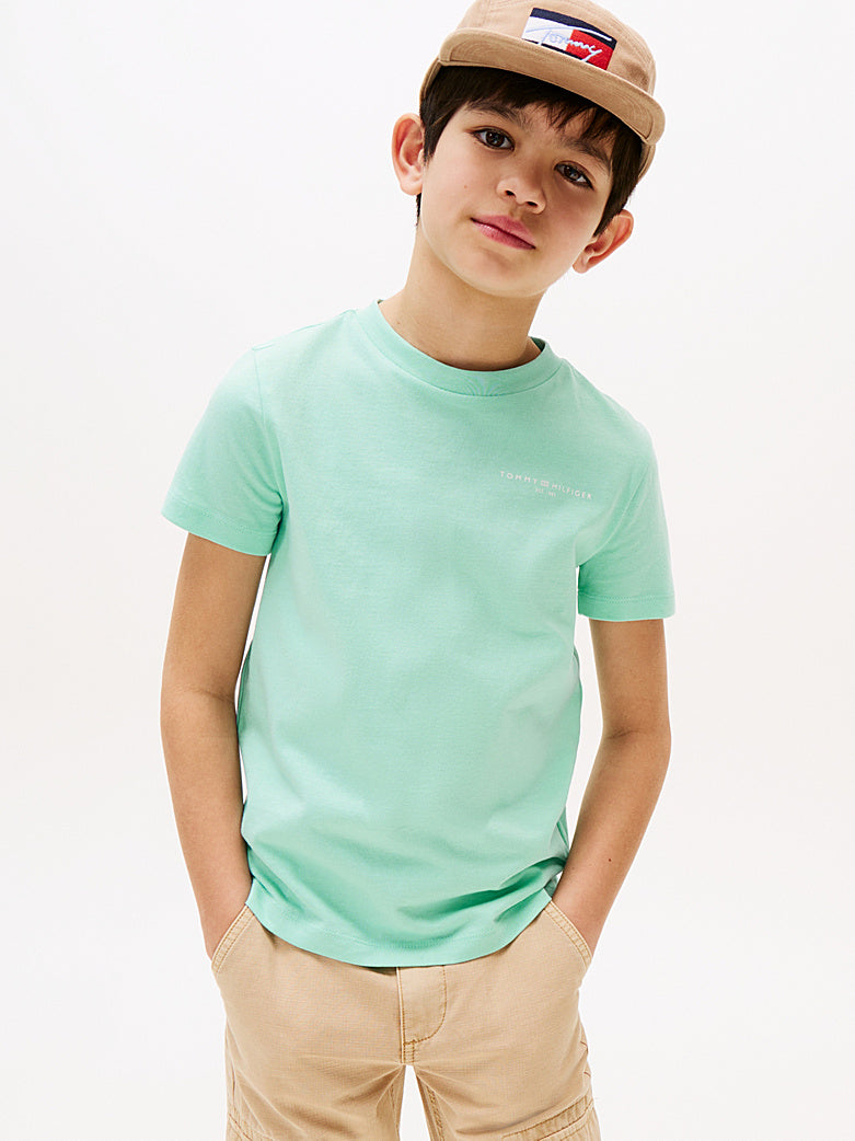 TOMMY HILFIGER NIÑO TSHIRT MINI CORP MENTHOL