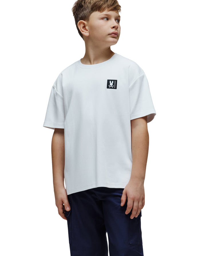 PSYCHO BUNNY NIÑO TSHIRT HOLGADA INTERLOCK STELLAN