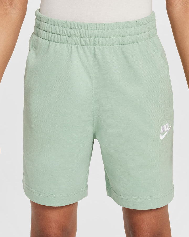 NIKE NIÑO SHORT K NSW CLUB KNIT 6IN LBR STEAM/WHITE