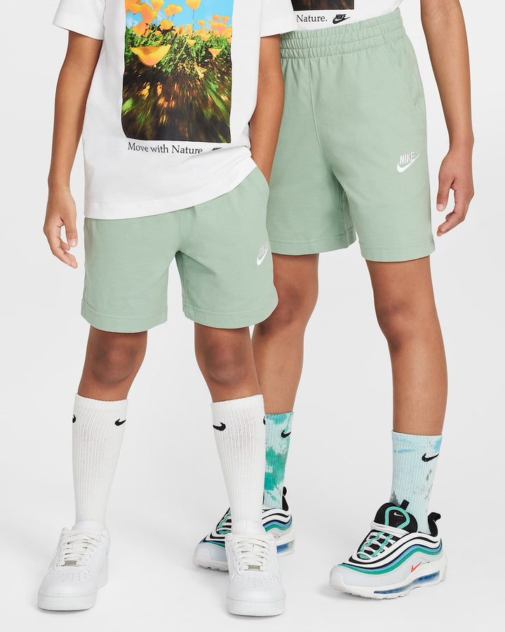 NIKE NIÑO SHORT K NSW CLUB KNIT 6IN LBR STEAM/WHITE