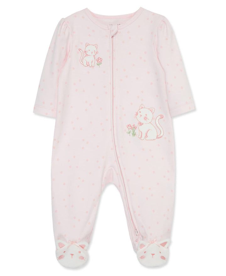 LITTLE ME BEBE NIÑA PIJAMA SWEET KITTIES PINK