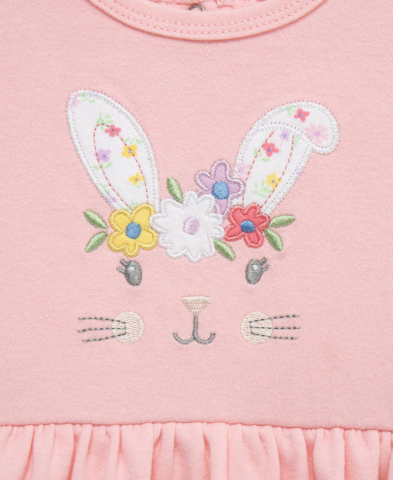 LITTLE ME BEBE NIÑA CONJ. DE PANTALON BUNNY PINK