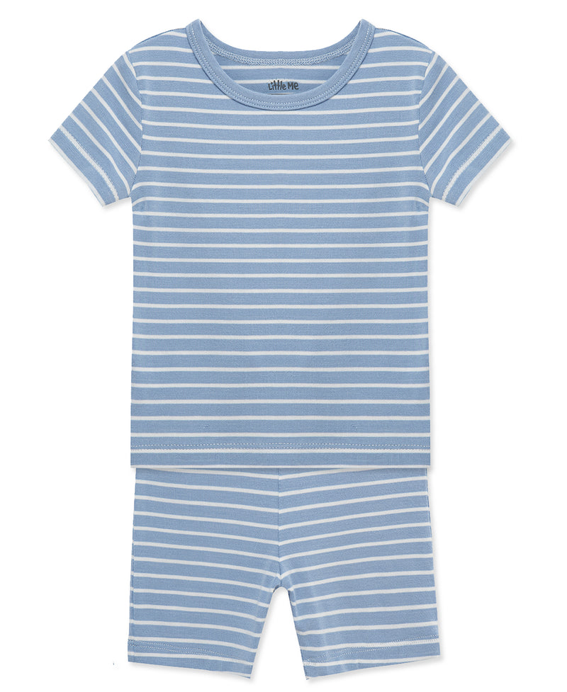 LITTLE ME NIÑO PIJAMA CONSTRUCTION BLUE