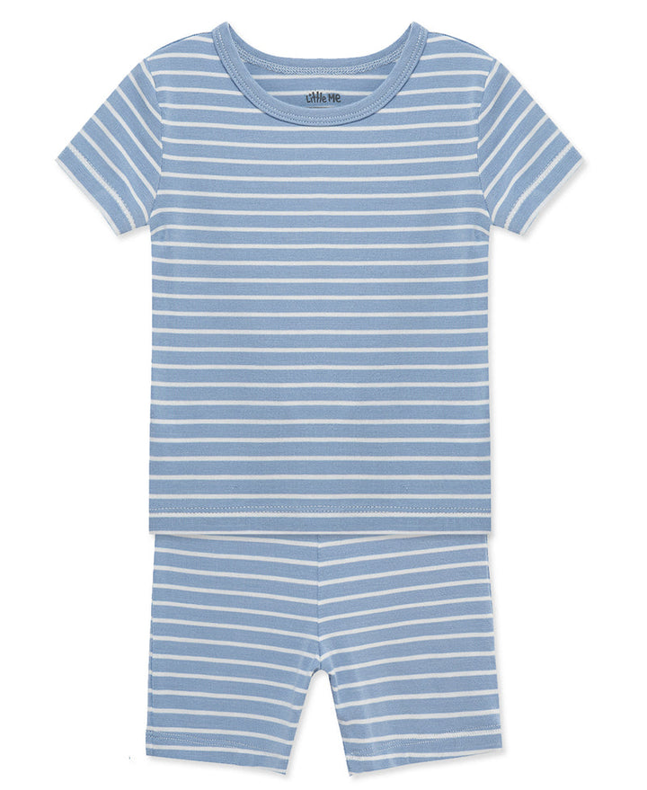 LITTLE ME NIÑO PIJAMA CONSTRUCTION BLUE