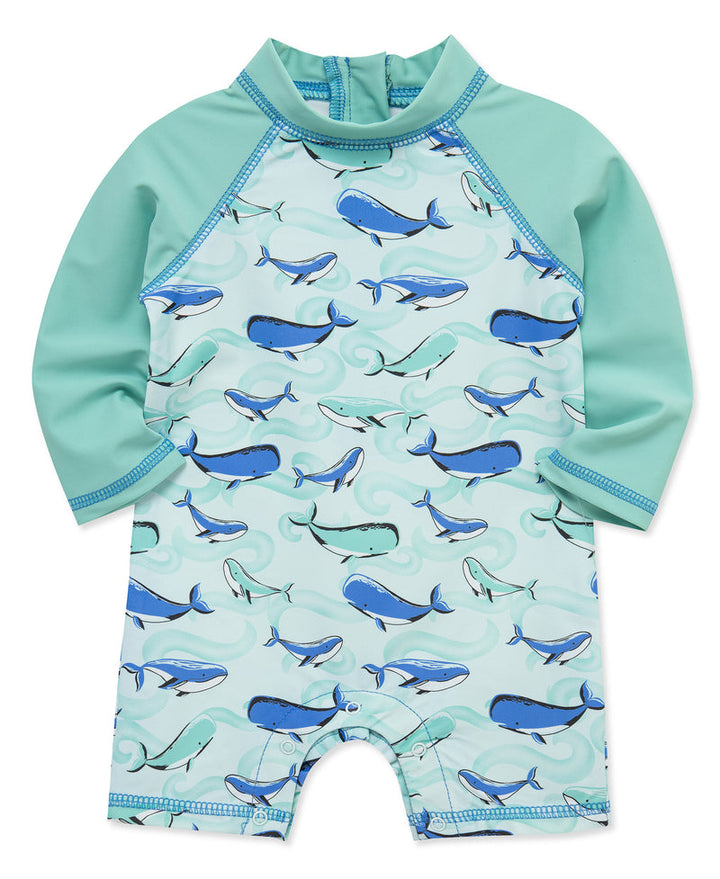 LITTLE ME BEBE NIÑO VESTIDO DE BAÑO WHALE M/L MULTI