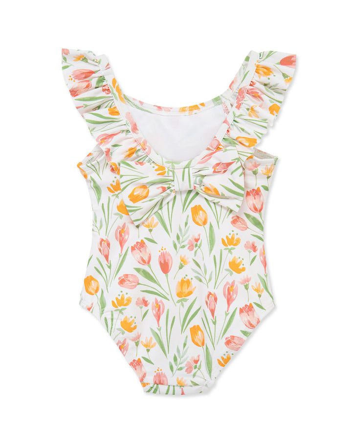 LITTLE ME NIÑA VESTIDO DE BAÑO CROCUS PINK